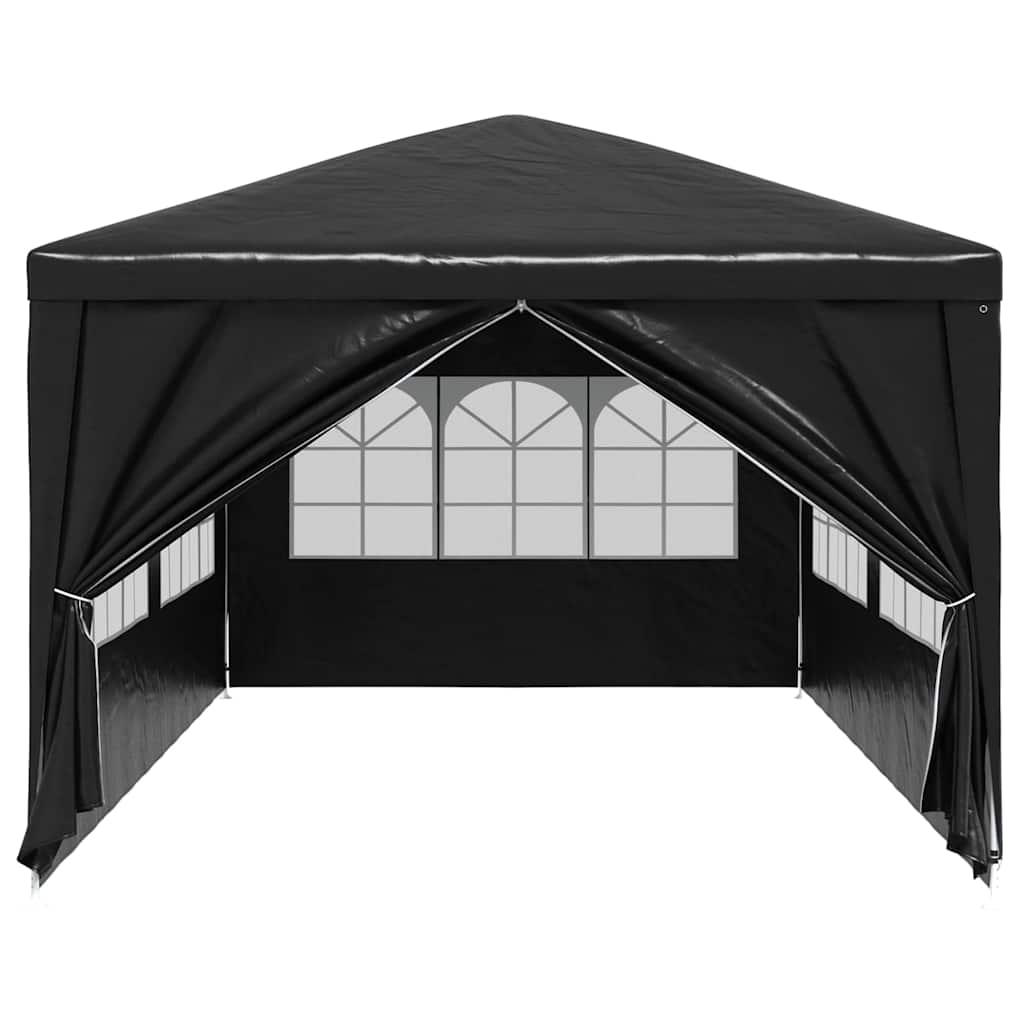 vidaXL Namiot imprezowy, 3 x 6 m, antracytowy