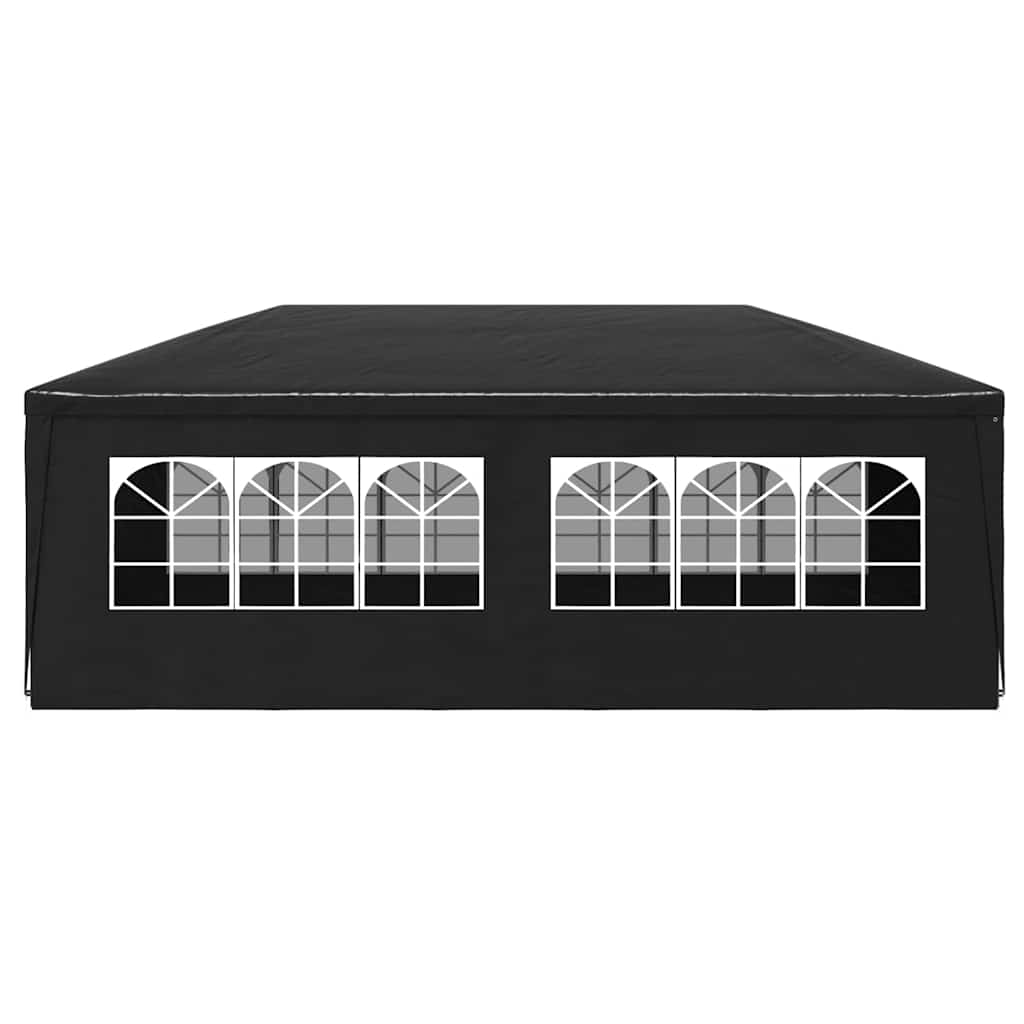 vidaXL Namiot imprezowy, 3 x 6 m, antracytowy