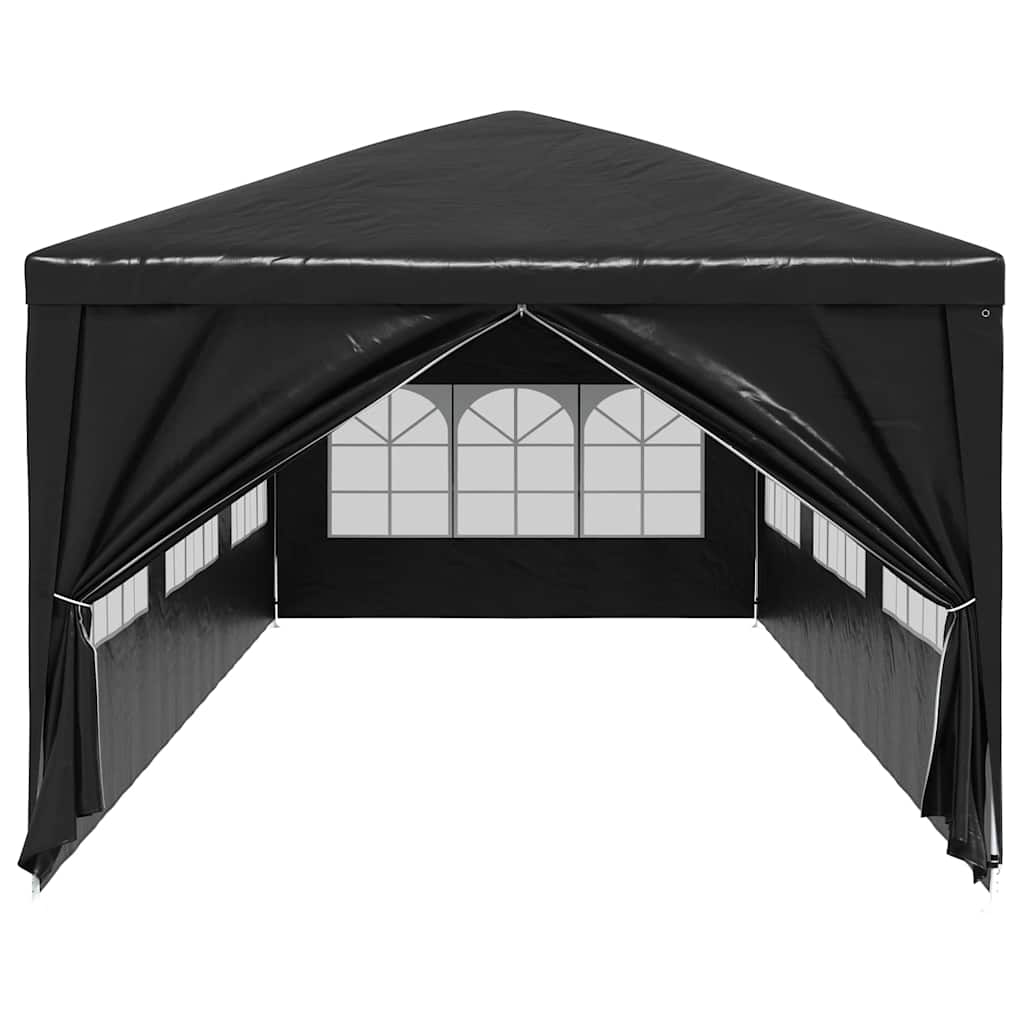 vidaXL Namiot imprezowy, 3 x 9 m, antracytowy