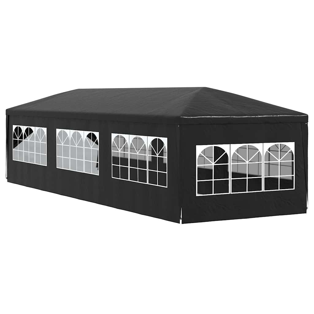 vidaXL Namiot imprezowy, 3 x 9 m, antracytowy