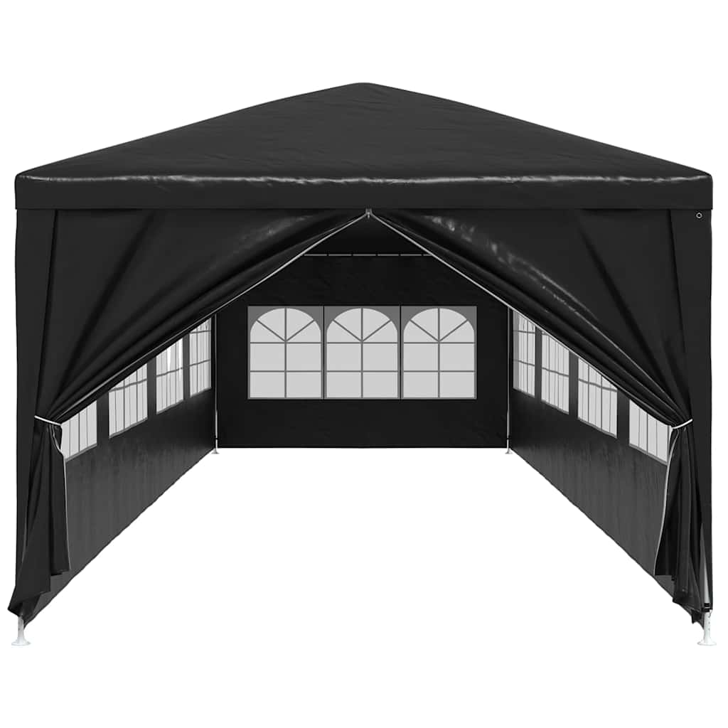 vidaXL Namiot imprezowy, 3 x 12 m, antracytowy