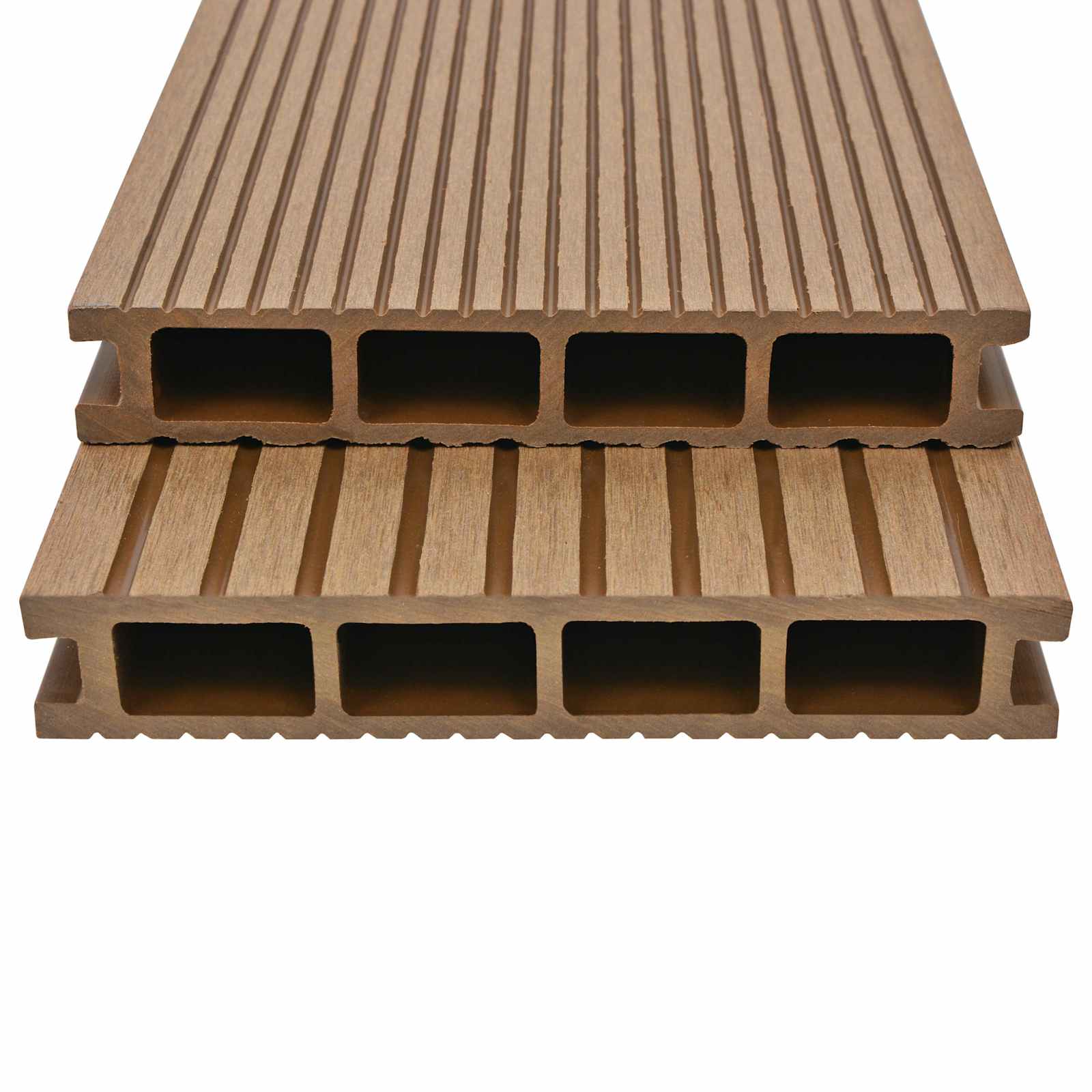 vidaXL Deska Tarasowa 6 pcs Drewno tekowe