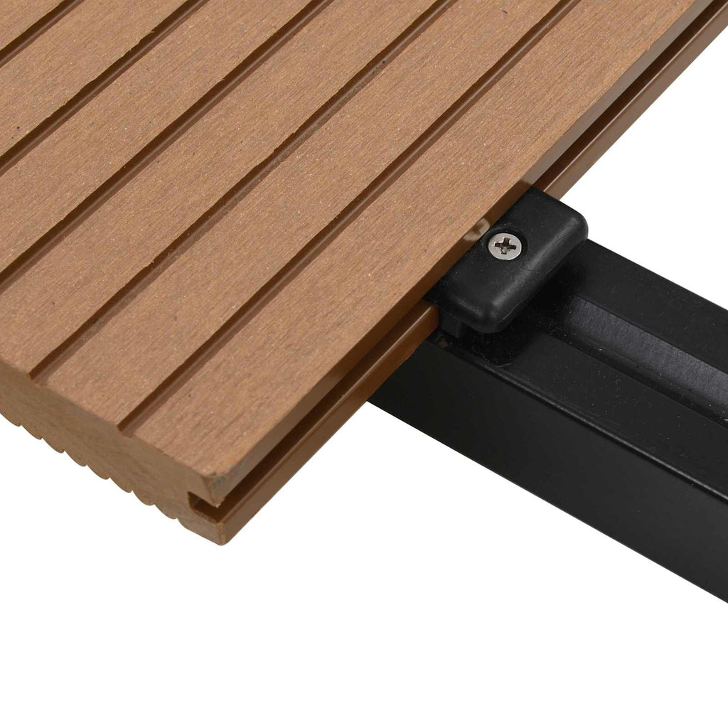 vidaXL Deska Tarasowa 6 pcs Drewno tekowe