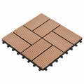 vidaXL Płytka Tarasowa 11 pcs brązowy 30 x 30 cm