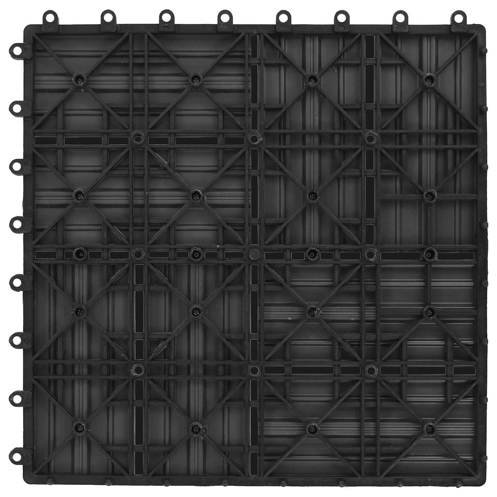 vidaXL Płytka Tarasowa 11 pcs Szary 30 x 30 cm