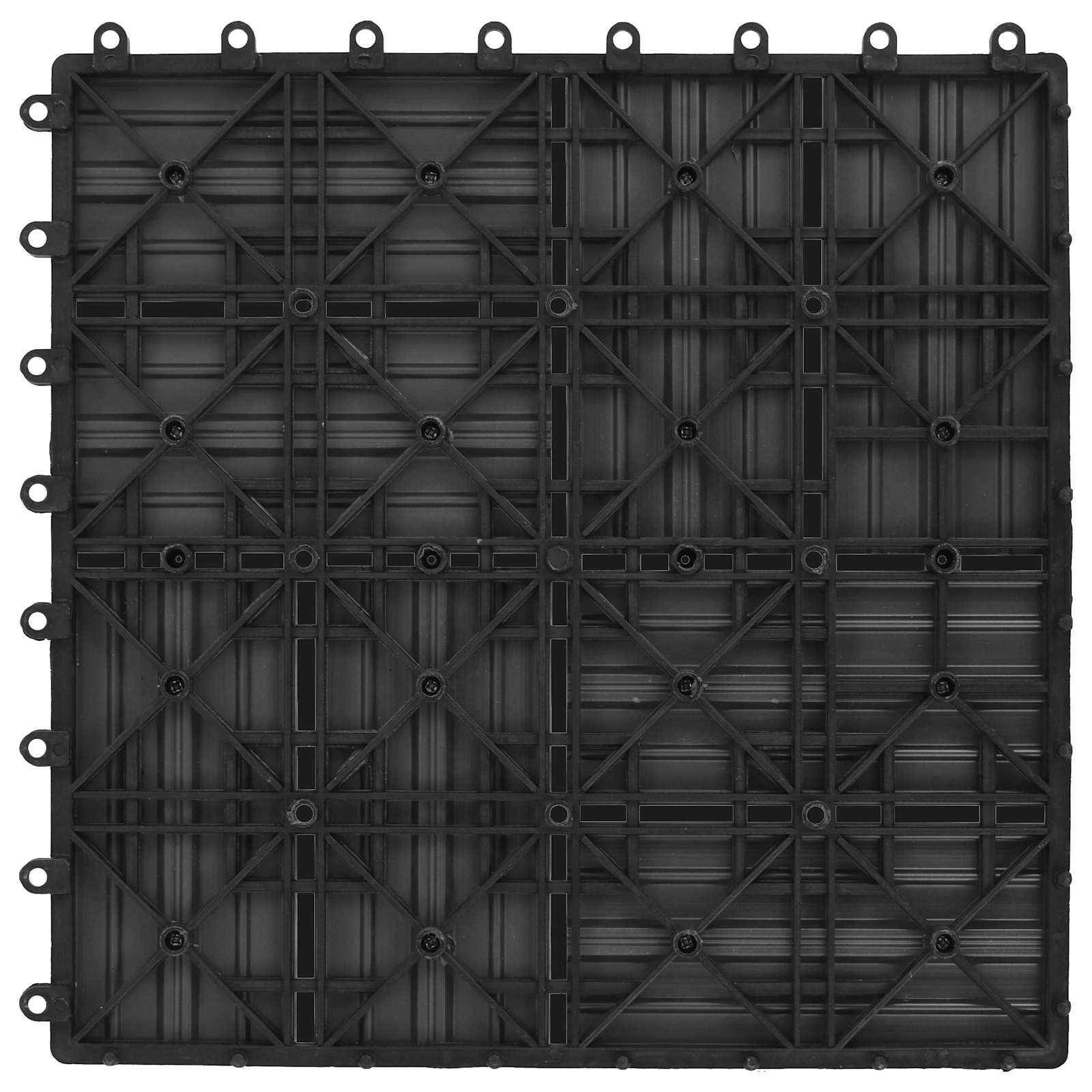 vidaXL Płytka Tarasowa 11 pcs Szary 30 x 30 cm