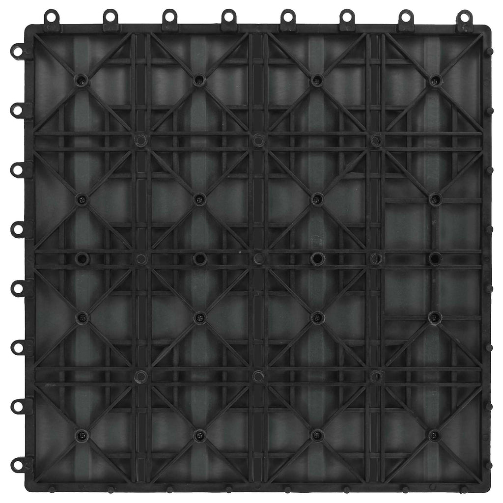 vidaXL Płytka Tarasowa Projekt 3D 11 pcs Szary 30 x 30 cm