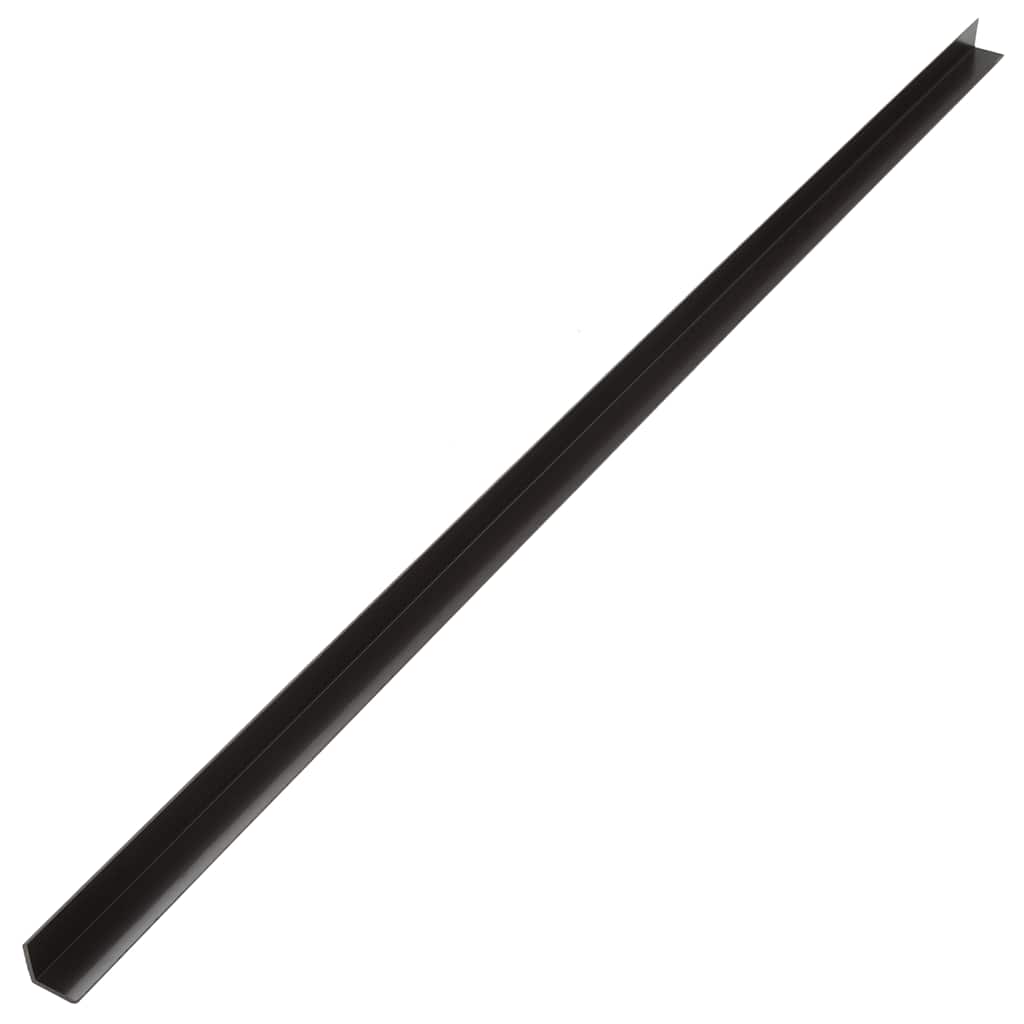 vidaXL Tarasowe listwy kątowe, 5 szt., WPC, 170 cm, ciemnobrązowe