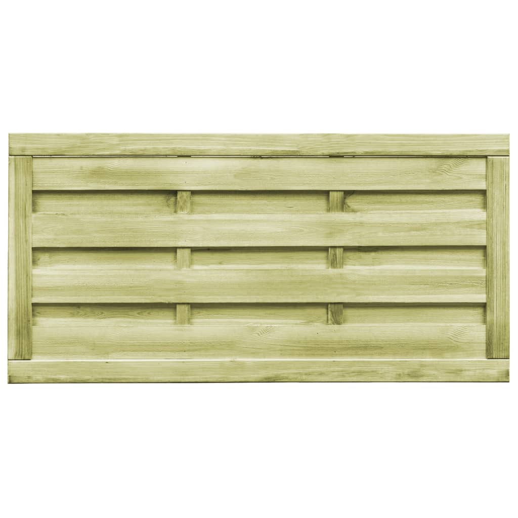 vidaXL Furtki, 2 szt., impregnowana sosna, 150 x 75 cm, zielone