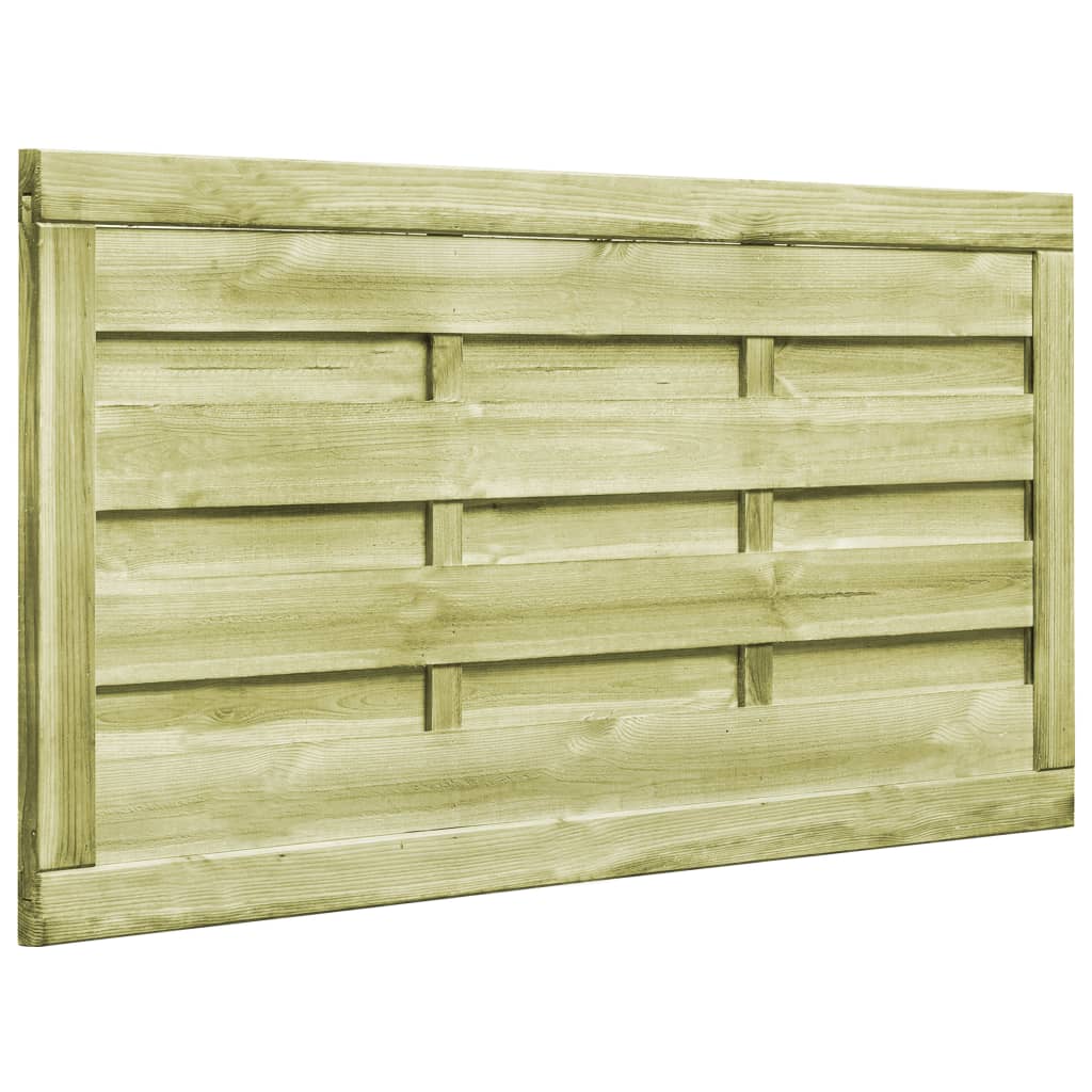vidaXL Furtki, 2 szt., impregnowana sosna, 150 x 75 cm, zielone