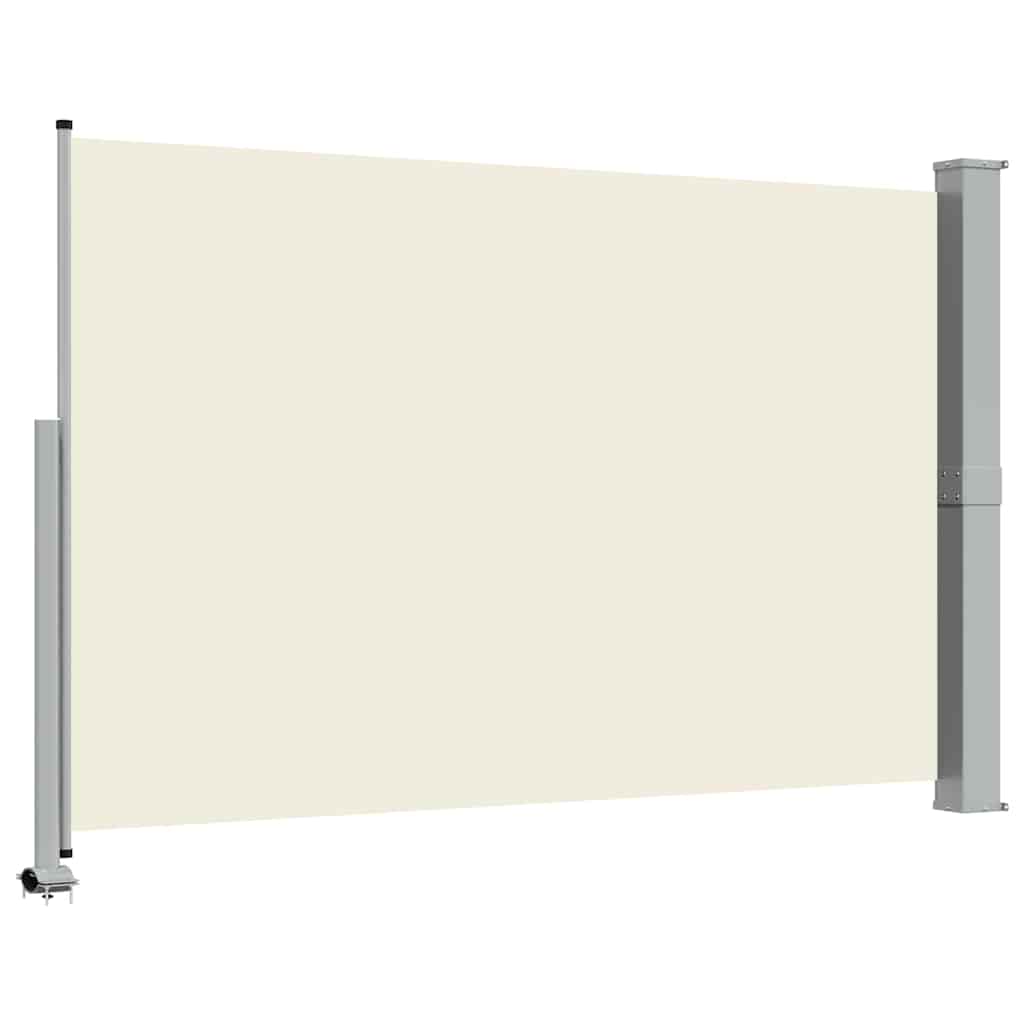vidaXL Tarasowa, zwijana markiza boczna, 160 x 300 cm, kremowa