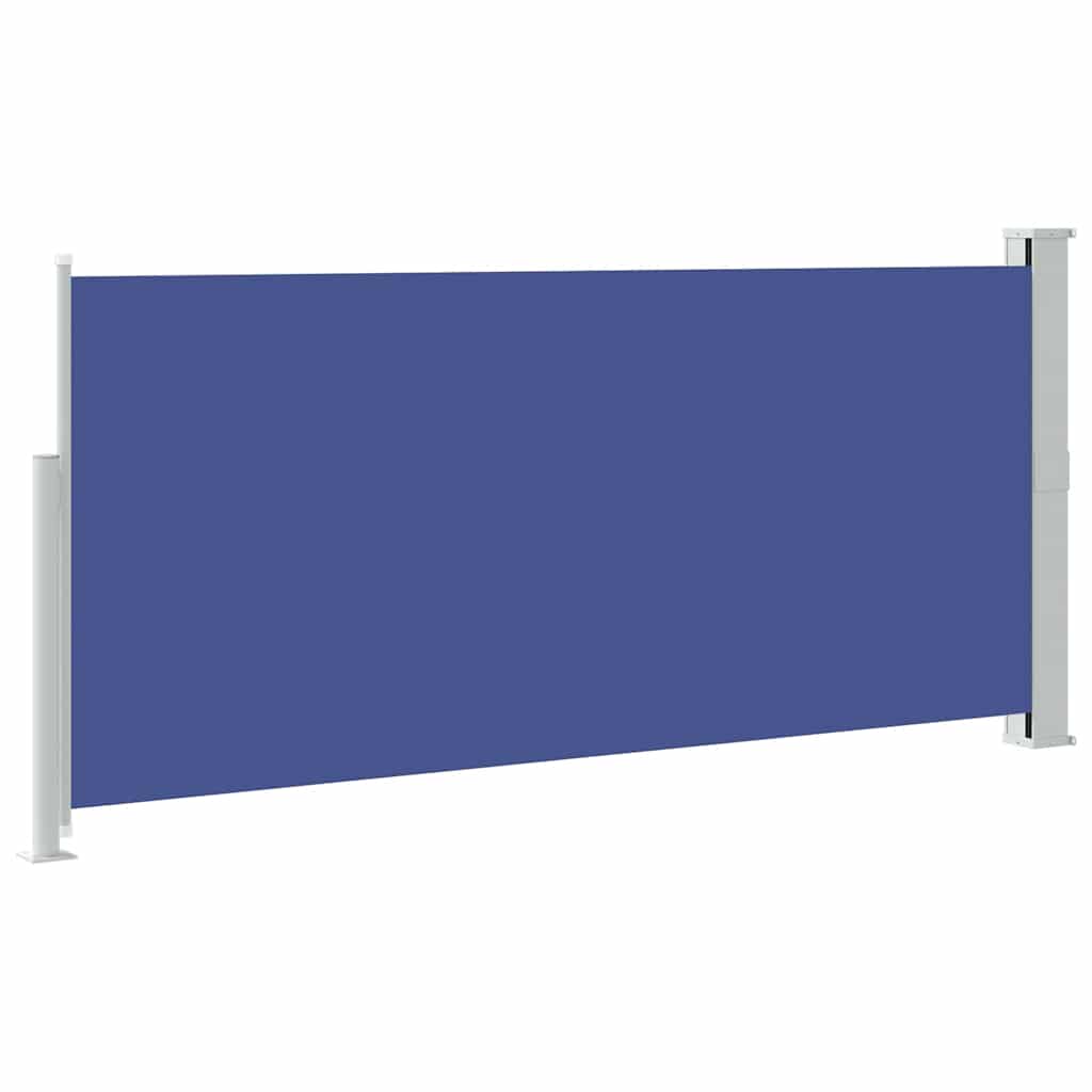 vidaXL Zwijana markiza boczna, 140 x 300 cm, niebieska