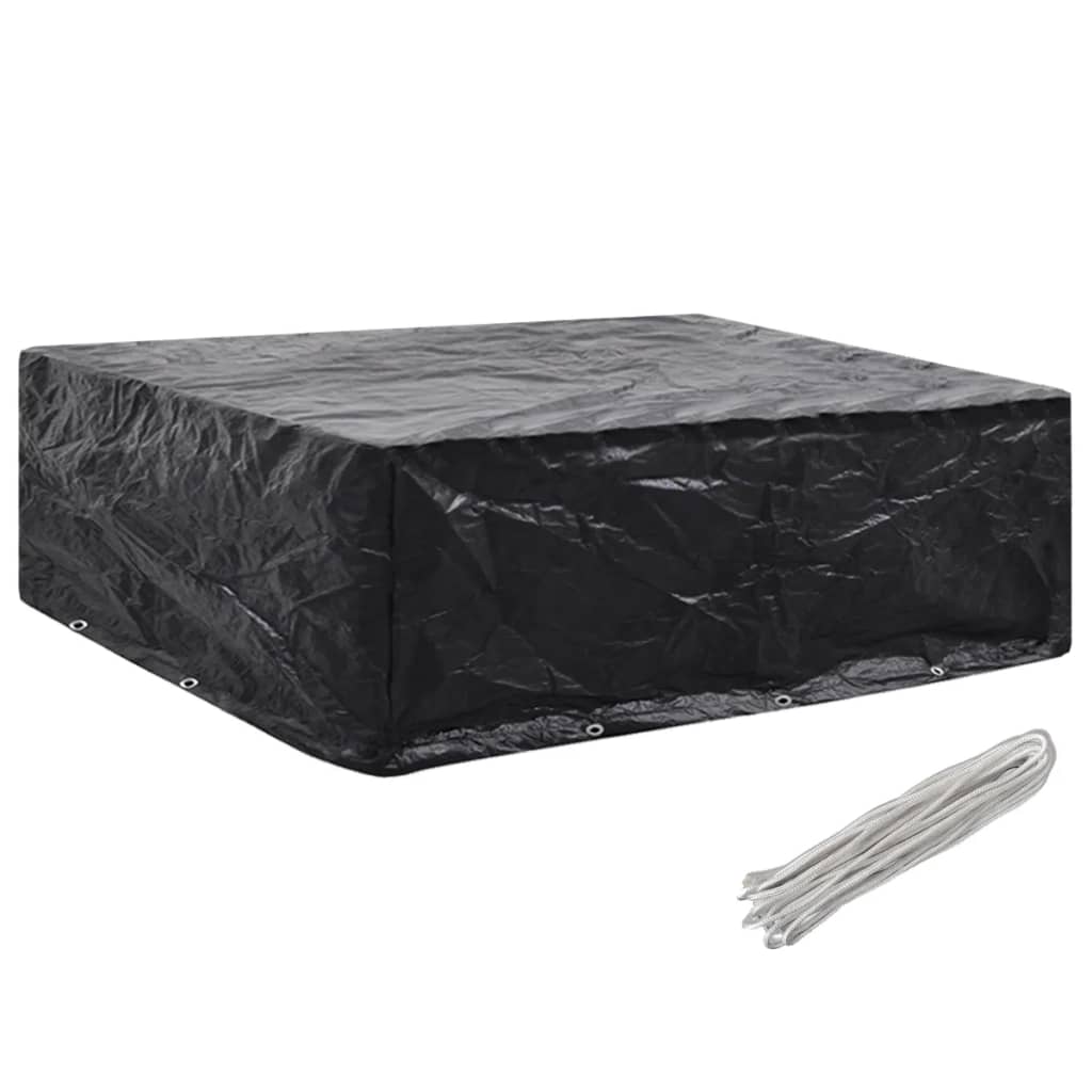 vidaXL Pokrowiec na meble ogrodowe, 8 oczek, 250 x 210 x 90 cm