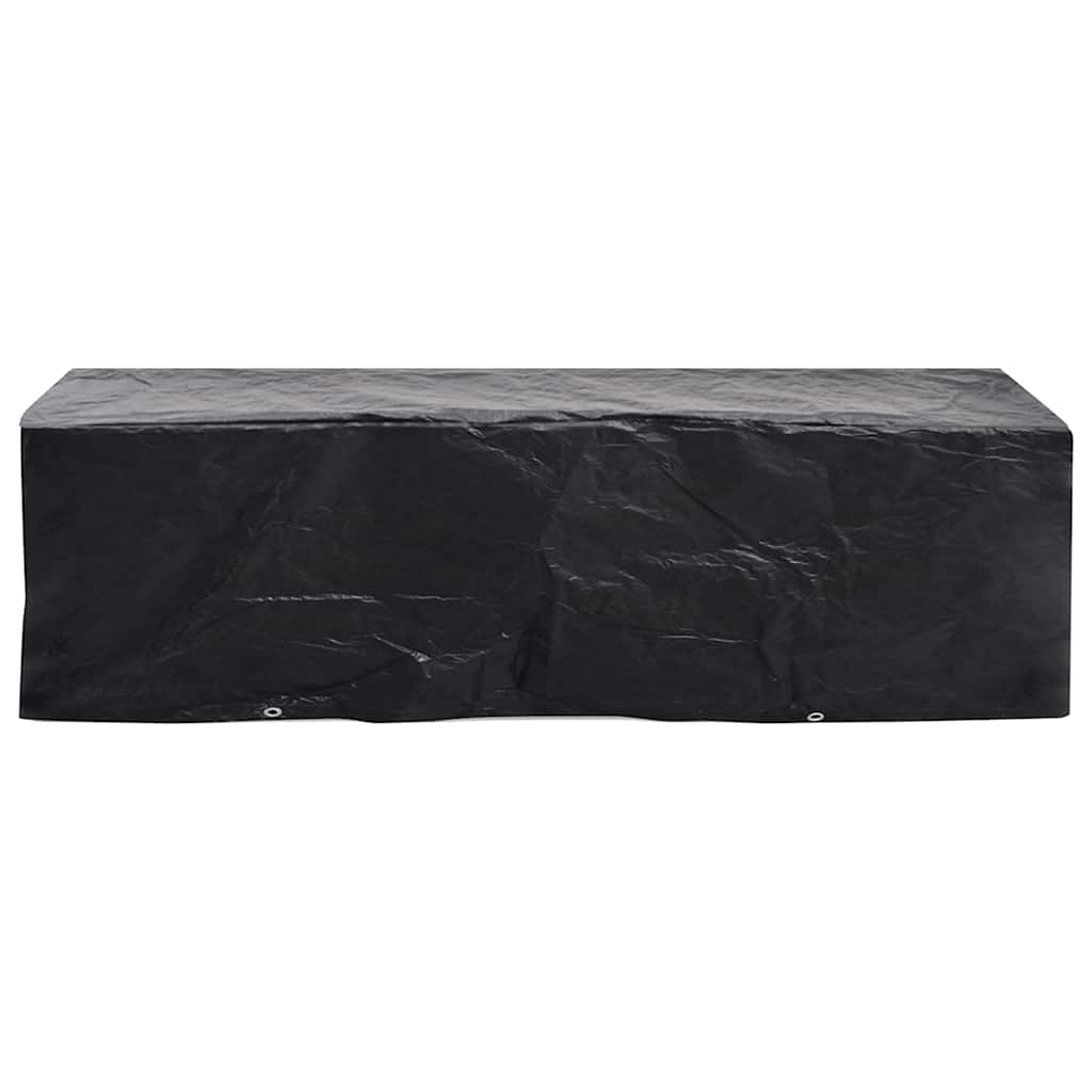 vidaXL Pokrowiec na leżak ogrodowy, 8 oczek, 218 x 77 x 55 cm
