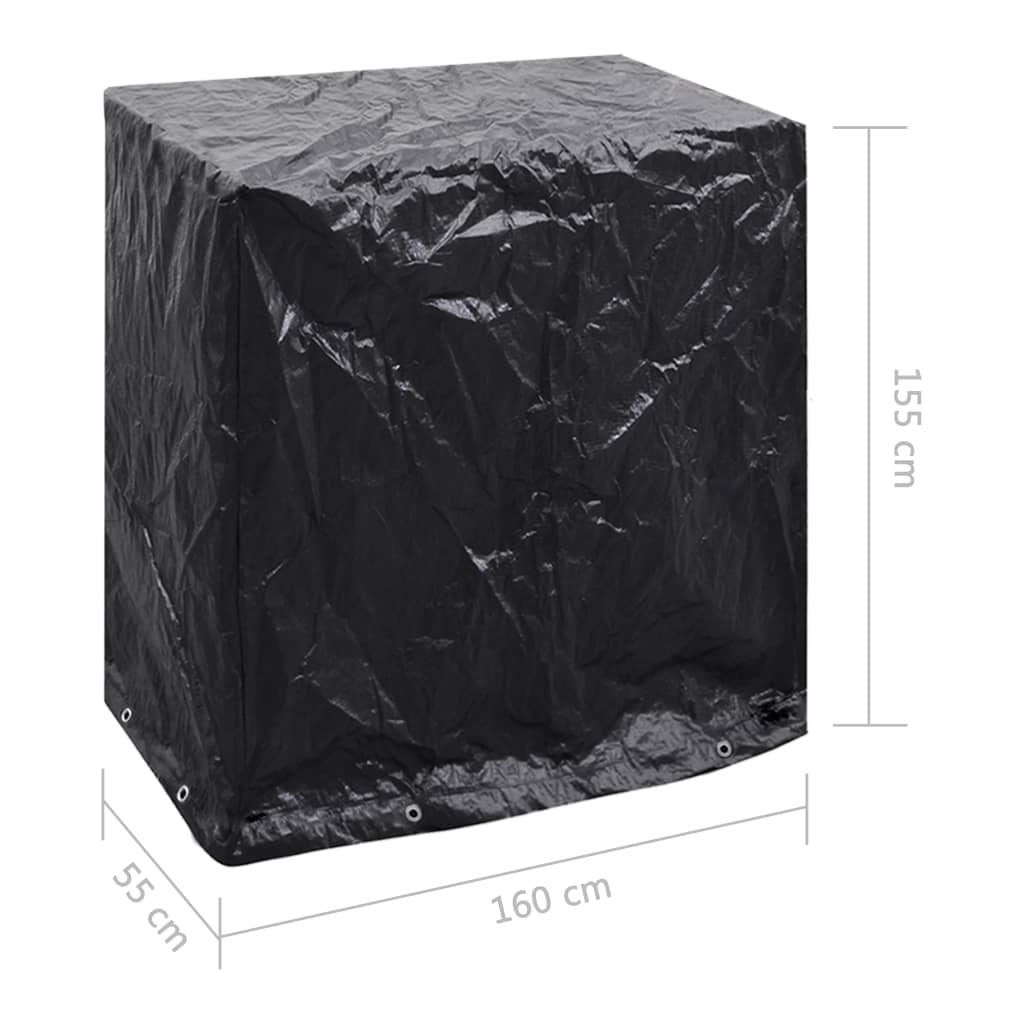 vidaXL Pokrowiec na meble ogrodowe i stół do ping ponga, 160x55x182 cm