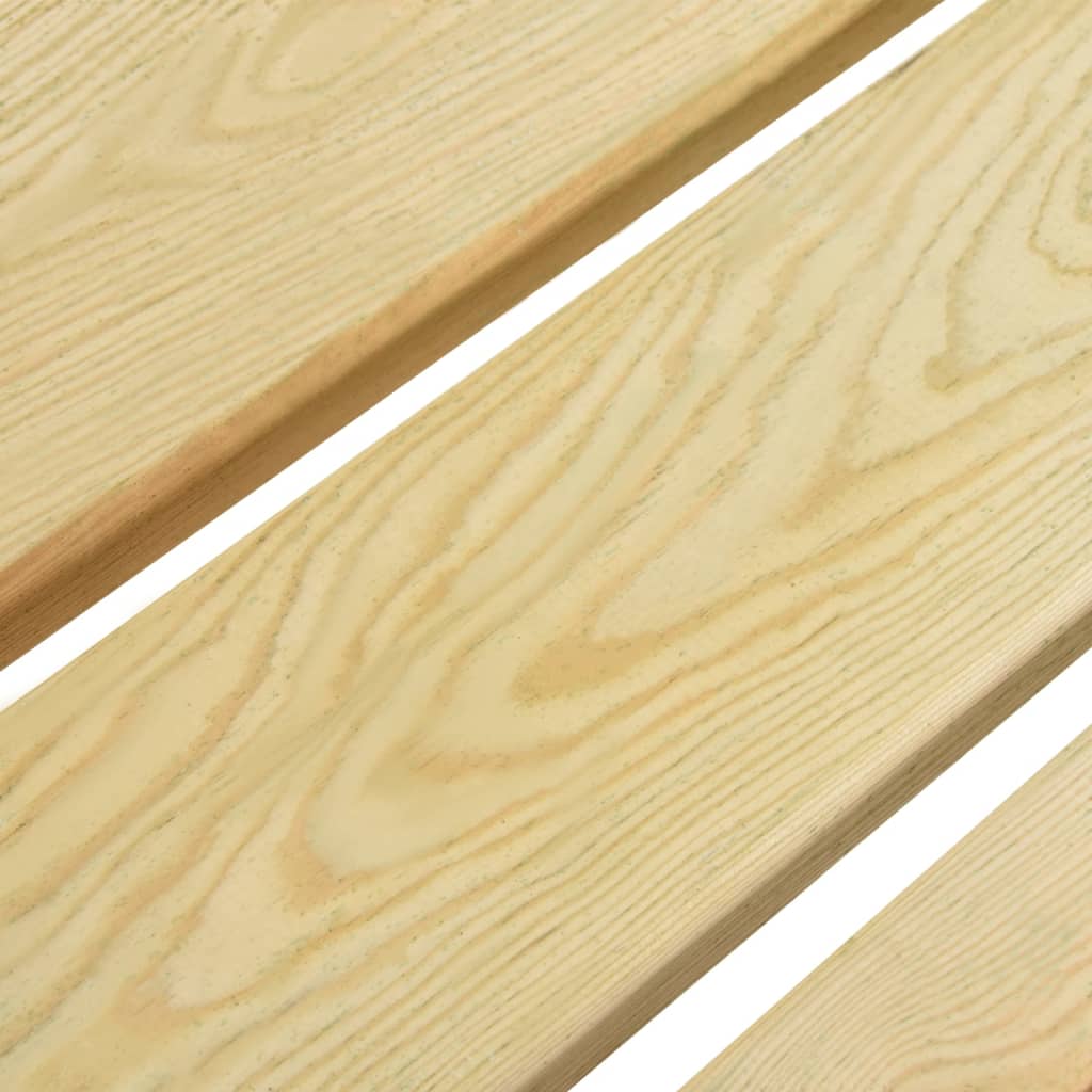 vidaXL Ławka ogrodowa, 140 cm, impregnowane drewno sosnowe