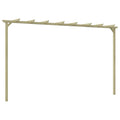 vidaXL Pergola ogrodowa, impregnowane drewno sosnowe, 360x200x60cm