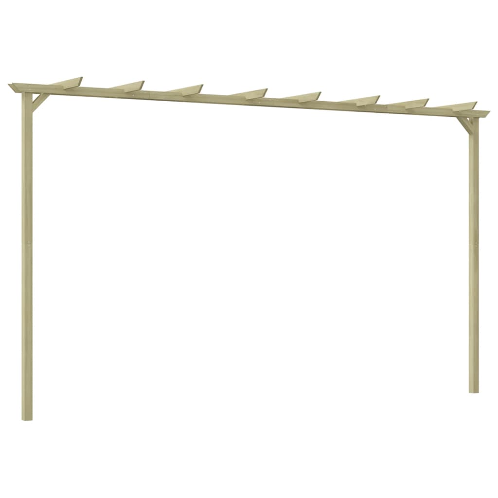 vidaXL Pergola ogrodowa, impregnowane drewno sosnowe, 360x200x60cm