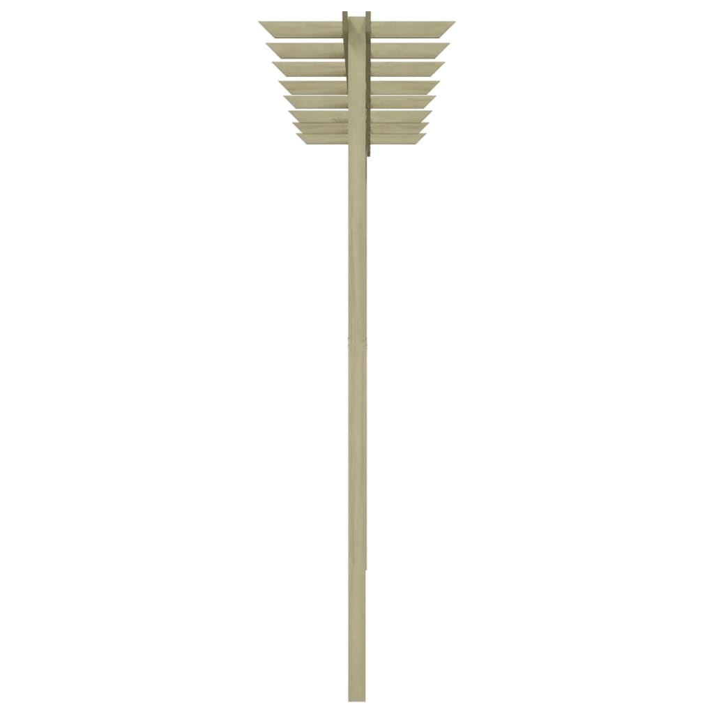 vidaXL Pergola ogrodowa, impregnowane drewno sosnowe, 360x200x60cm