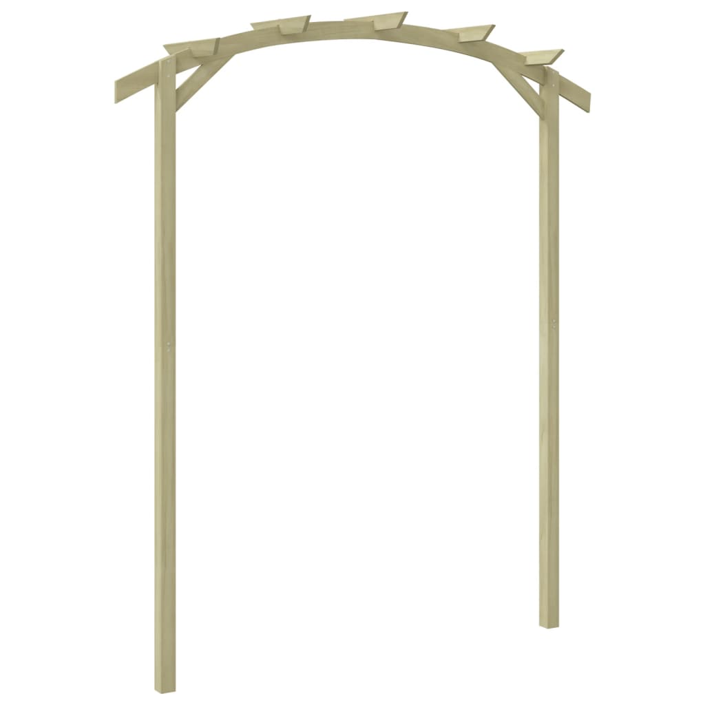 vidaXL Pergola ogrodowa, impregnowane drewno sosnowe, 180x210x40cm