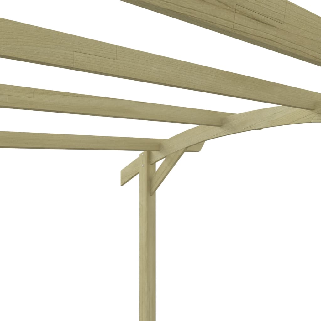vidaXL Pergola ogrodowa, impregnowana sosna, 180x197x210 cm
