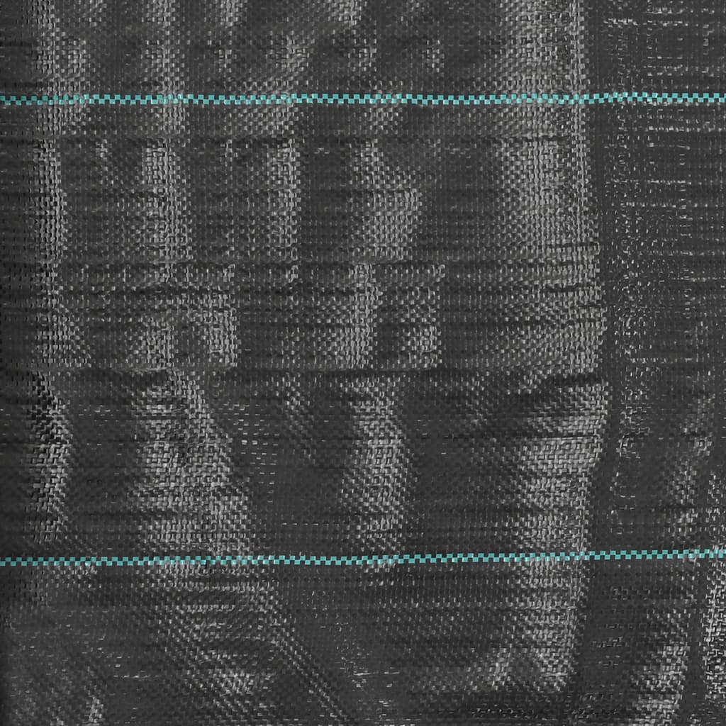 vidaXL Mata szkółkarska, agrotkanina PP, 2x100 m, czarna