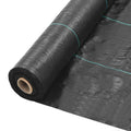 vidaXL Mata szkółkarska, agrotkanina PP, 2 x 150 m, czarna