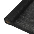 vidaXL Siatka osłaniająca HDPE, 2x25 m, czarna