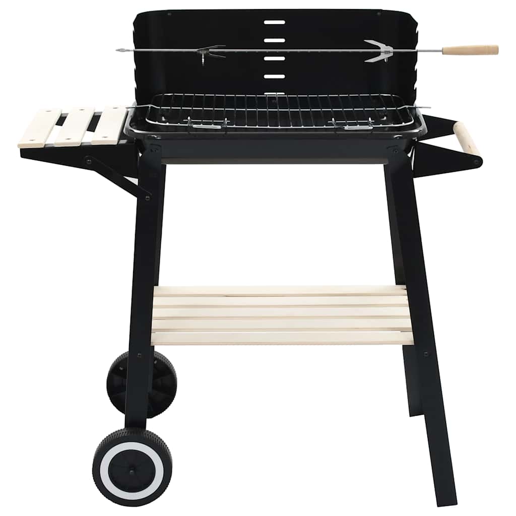 vidaXL Stojak z kołami, na grill węglowy
