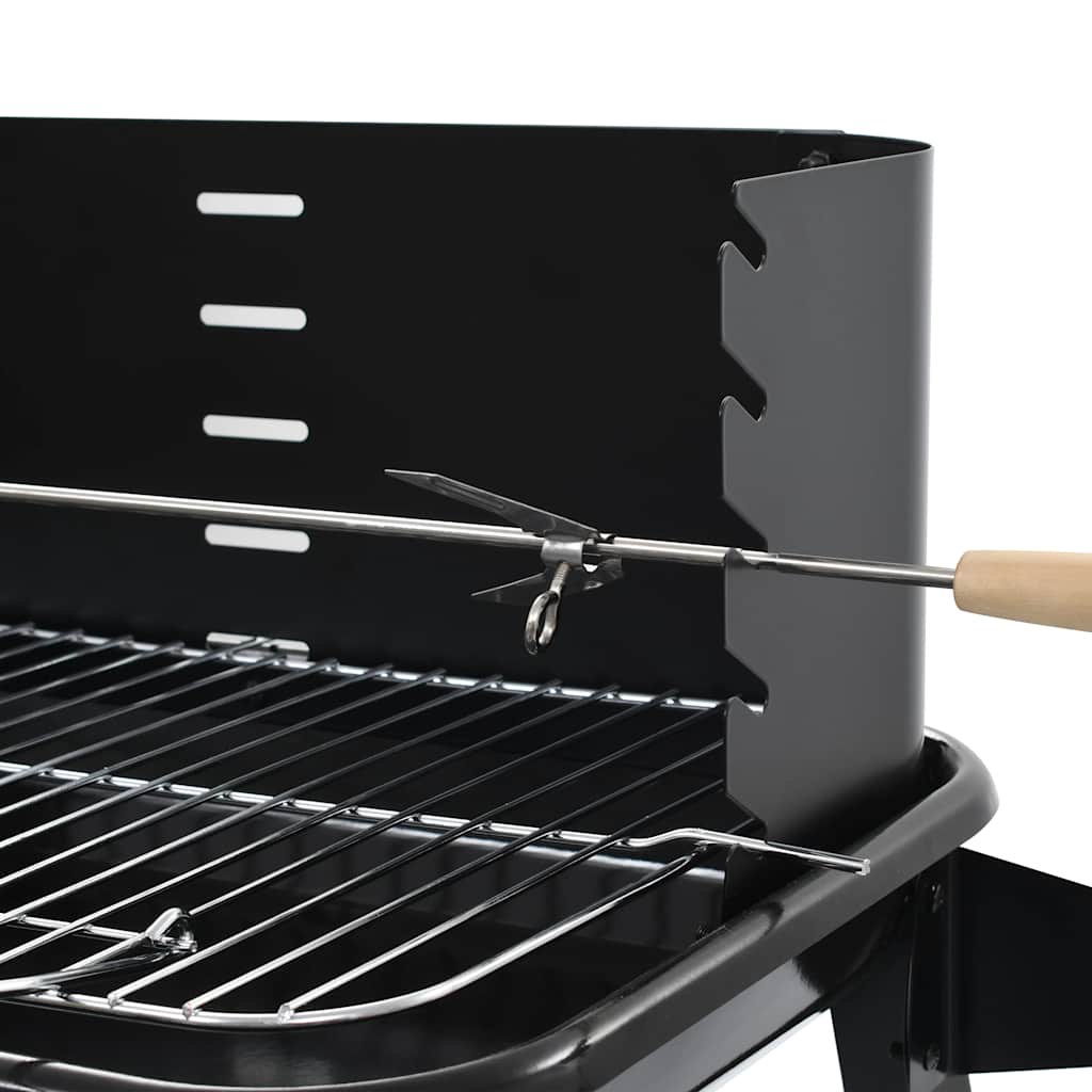 vidaXL Stojak z kołami, na grill węglowy