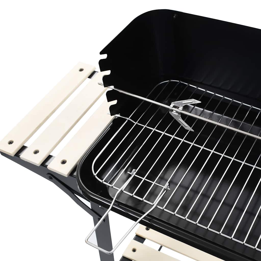 vidaXL Stojak z kołami, na grill węglowy