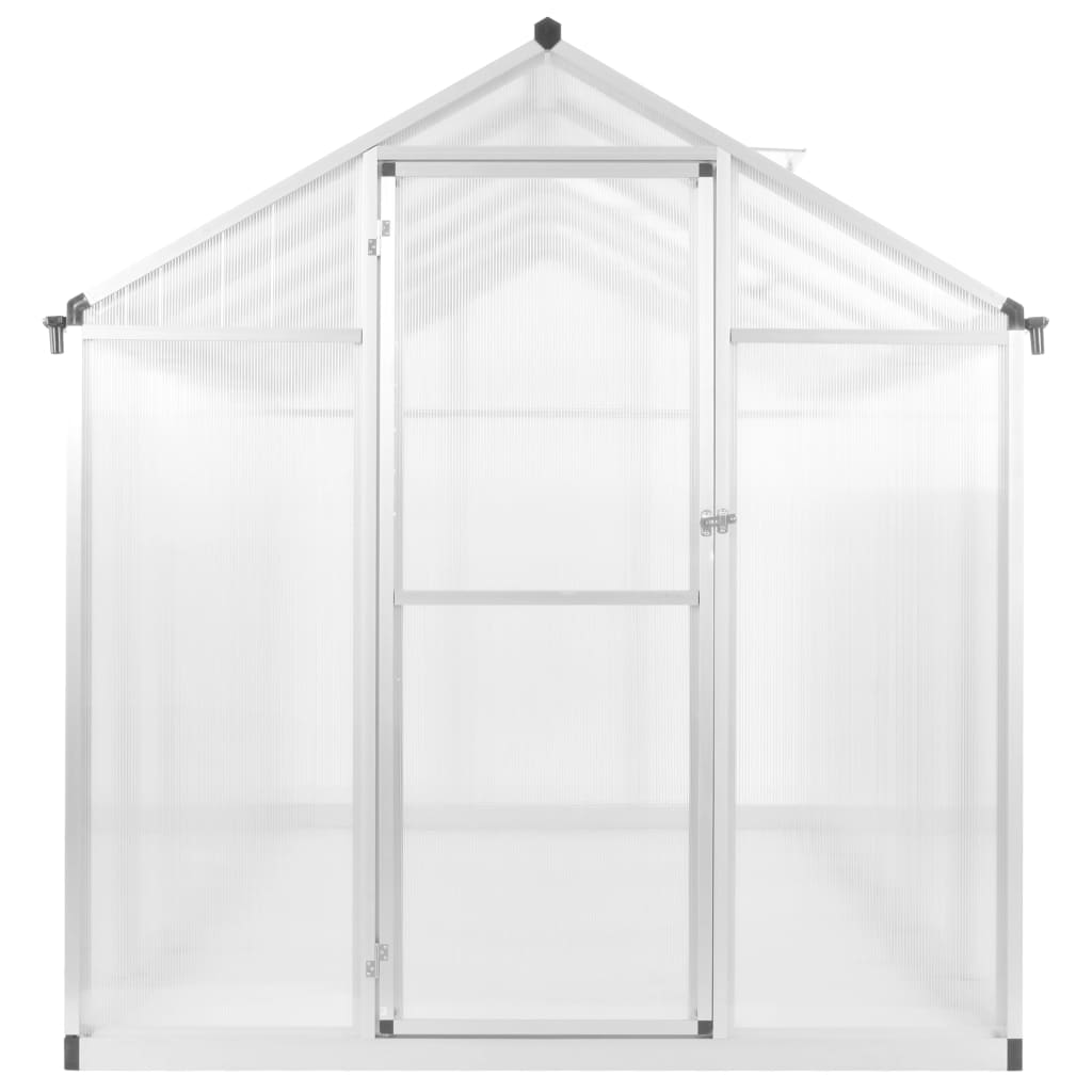 vidaXL Szklarnia z aluminiową ramą, 362x190x195 cm, 13,41 m³