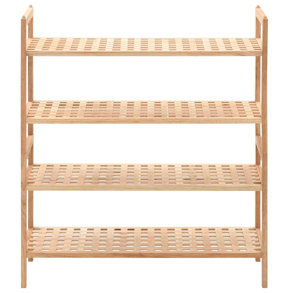 vidaXL Półka na buty z drewna orzecha włoskiego, 69 x 26 x 81 cm