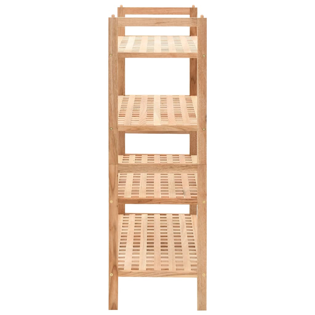 vidaXL Półka na buty z drewna orzecha włoskiego, 69 x 26 x 81 cm