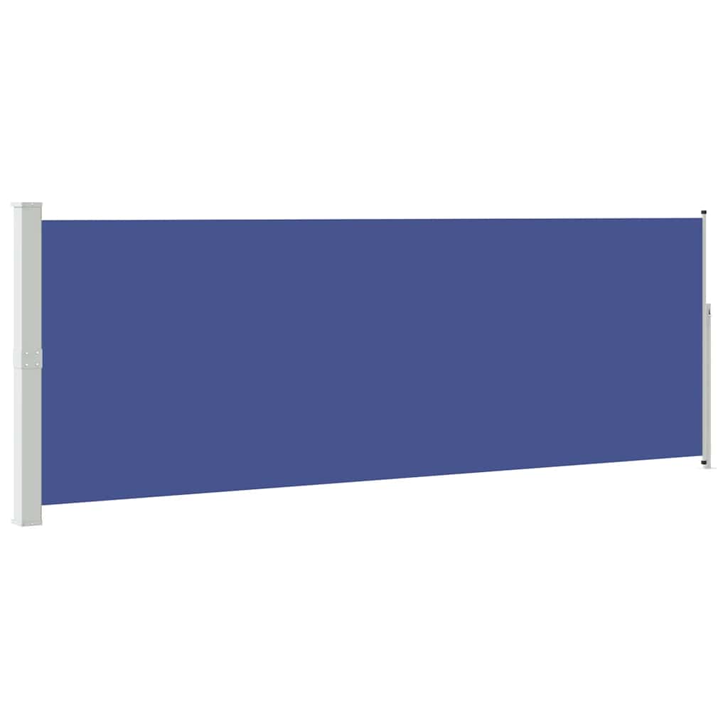 vidaXL Zwijana markiza boczna, 160 x 500 cm, niebieska