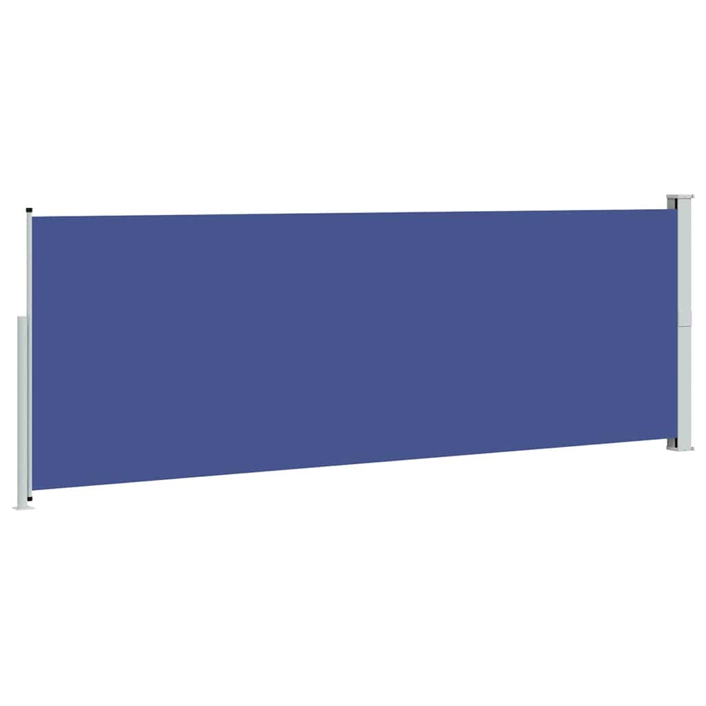 vidaXL Zwijana markiza boczna, 160 x 500 cm, niebieska