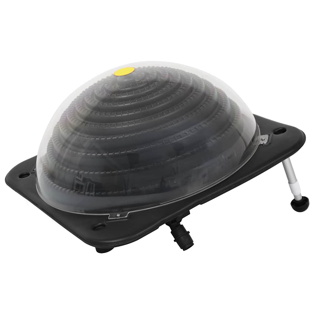 vidaXL Solarny podgrzewacz basenowy, 75x75x36 cm, HDPE, aluminium
