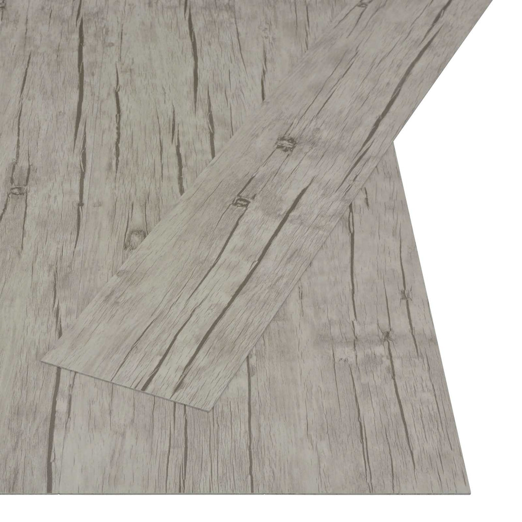 vidaXL Samoprzylepna Deska Podłogowa 32 pcs Pralany Dąb 4,46 m² PVC