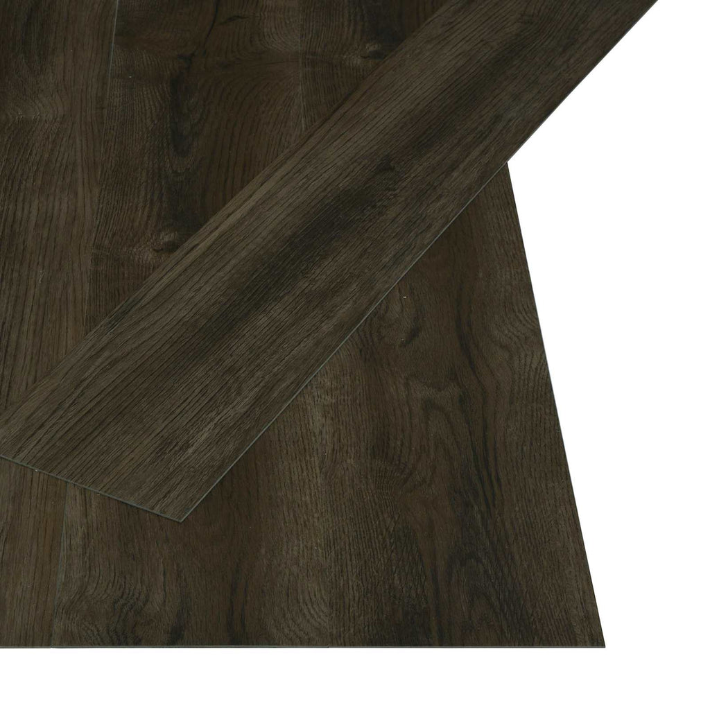 vidaXL Samoprzylepna Deska Podłogowa 32 pcs Ciemny brąz 4,46 m² PVC