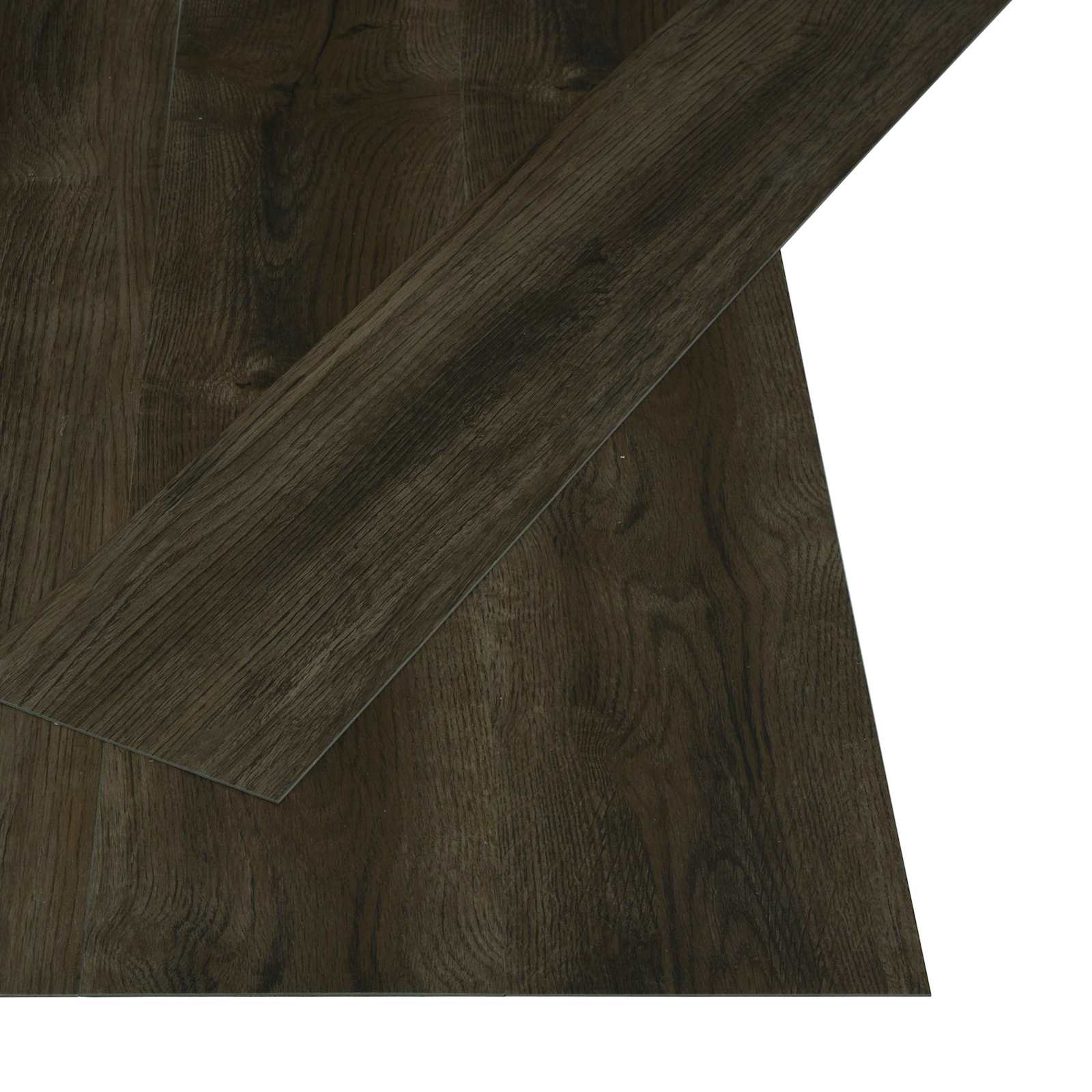 vidaXL Samoprzylepna Deska Podłogowa 32 pcs Ciemny brąz 4,46 m² PVC