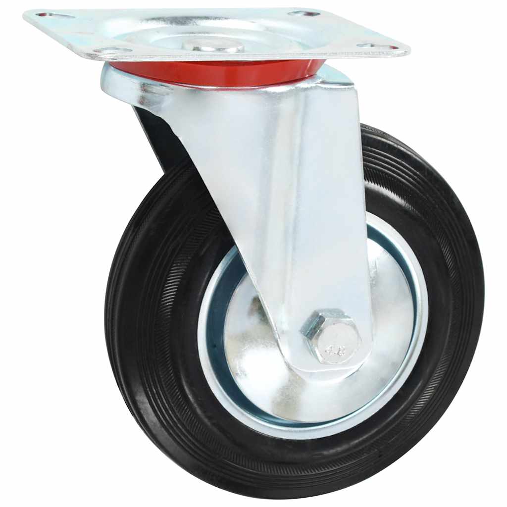 vidaXL Kółka skrętne, 4 szt., 160 mm