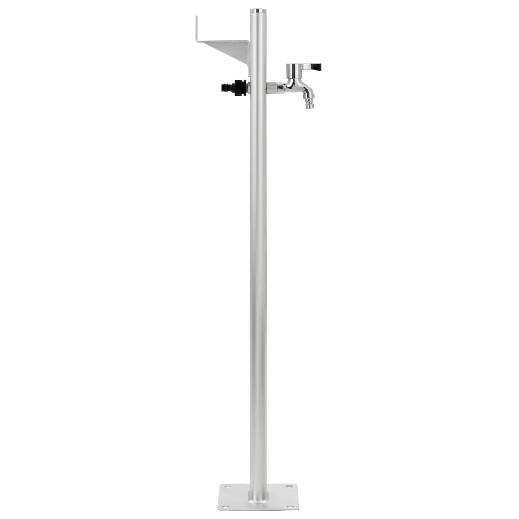 vidaXL Kran ogrodowy na słupku, aluminium, 95 cm