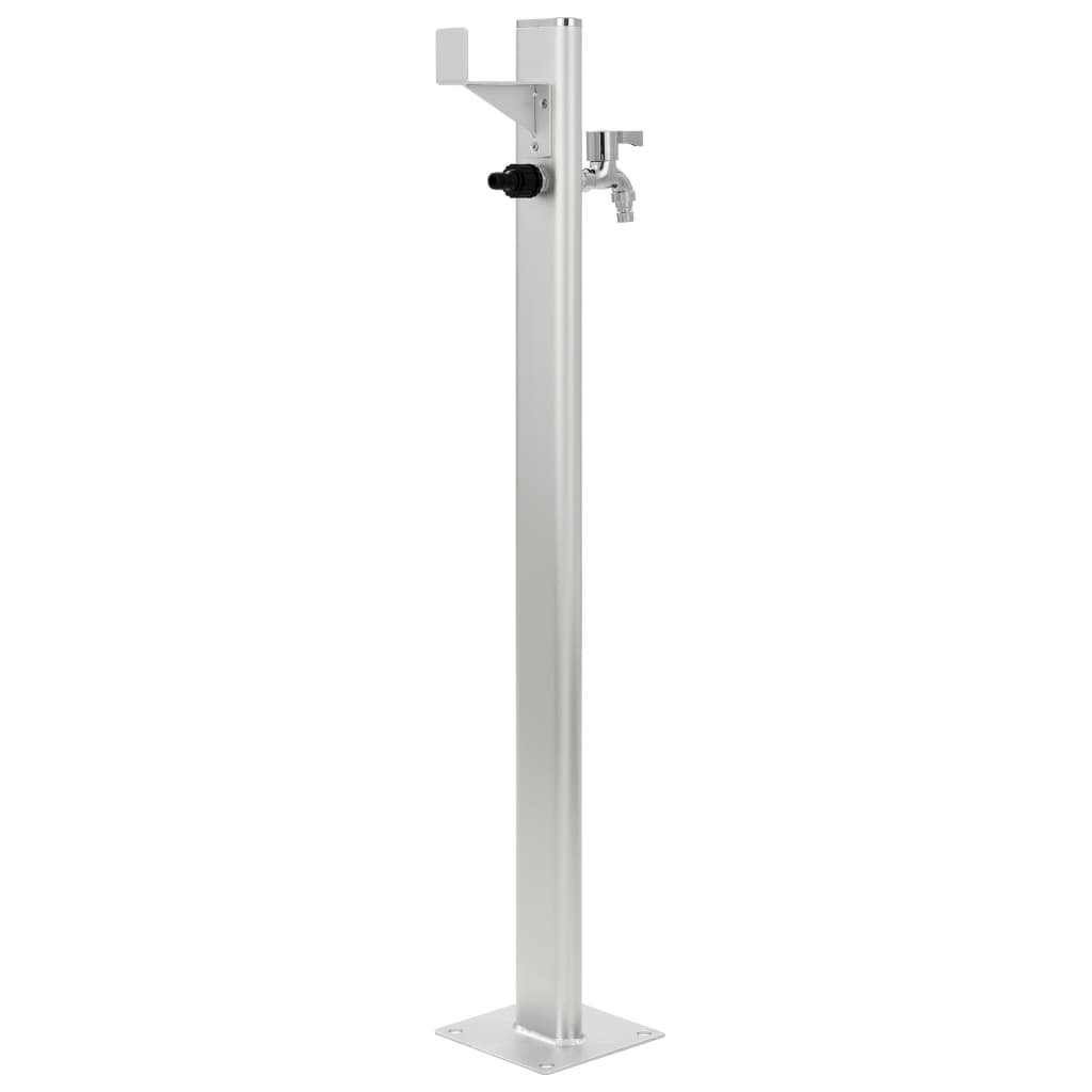 vidaXL Kran ogrodowy na słupku, aluminium, 95 cm