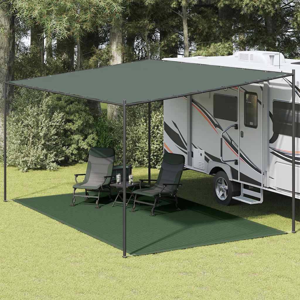 vidaXL Dywan namiotowy, 300 x 600 cm, HDPE, zielony