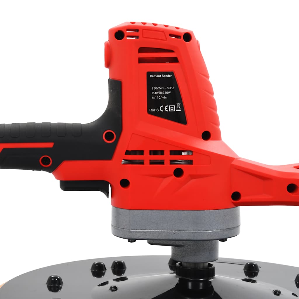 vidaXL Ręczna zacieraczka mechaniczna, 710 W