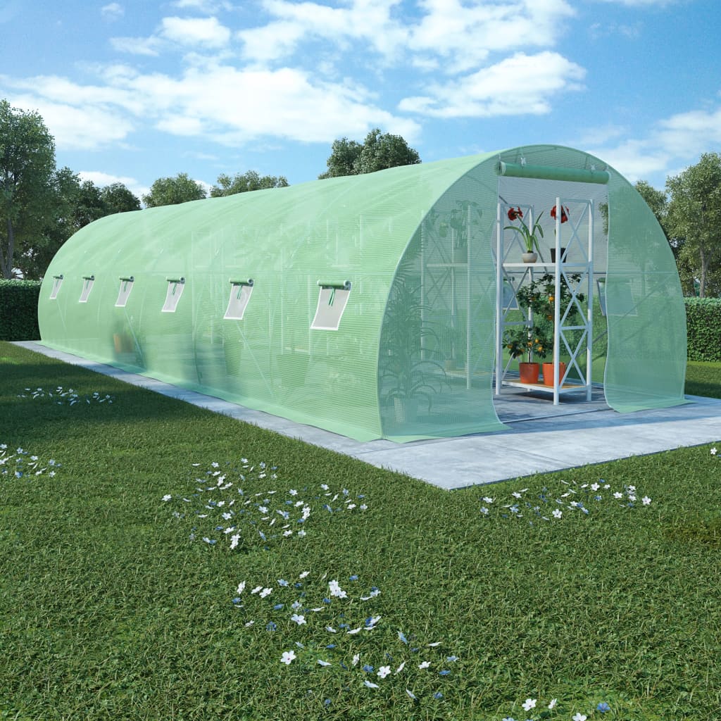 vidaXL Szklarnia ogrodowa, 27 m², 900 x 300 x 200 cm