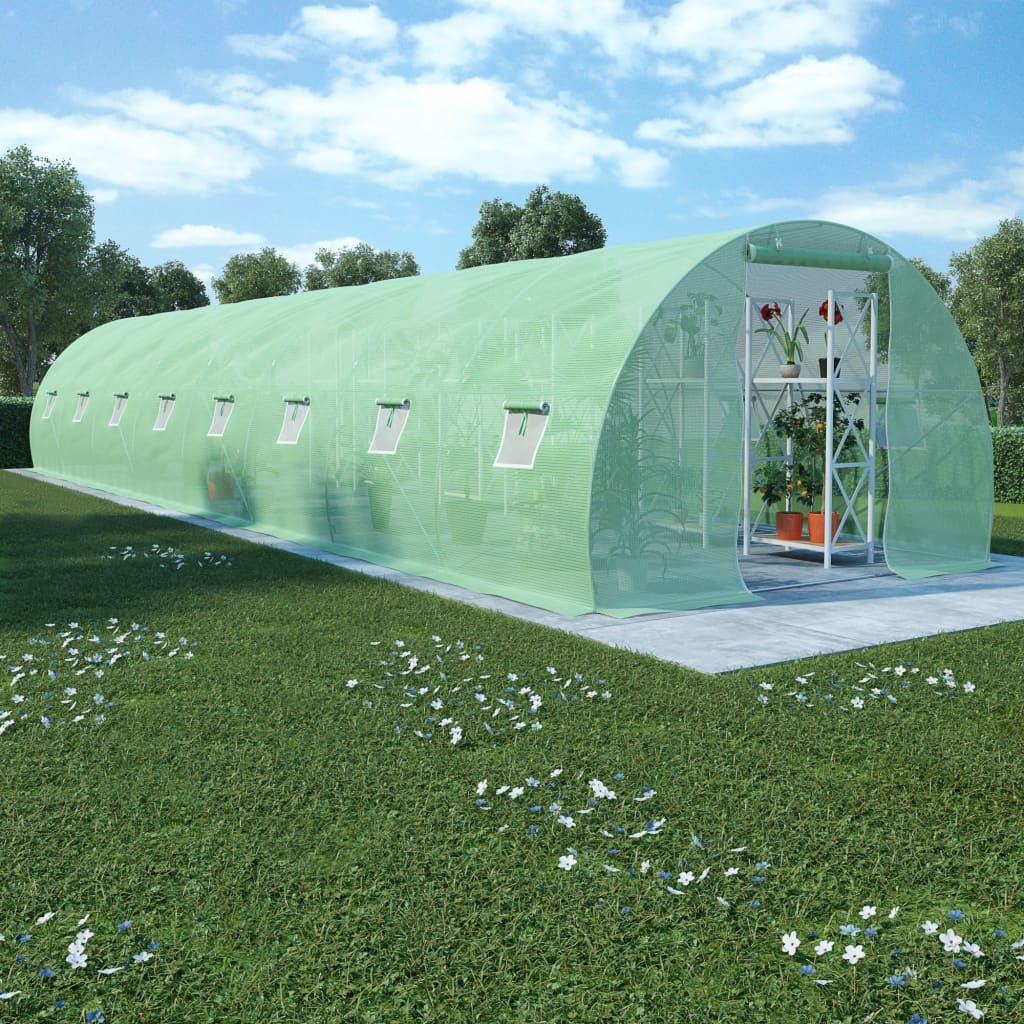vidaXL Szklarnia ogrodowa, 36 m², 1200 x 300 x 200 cm