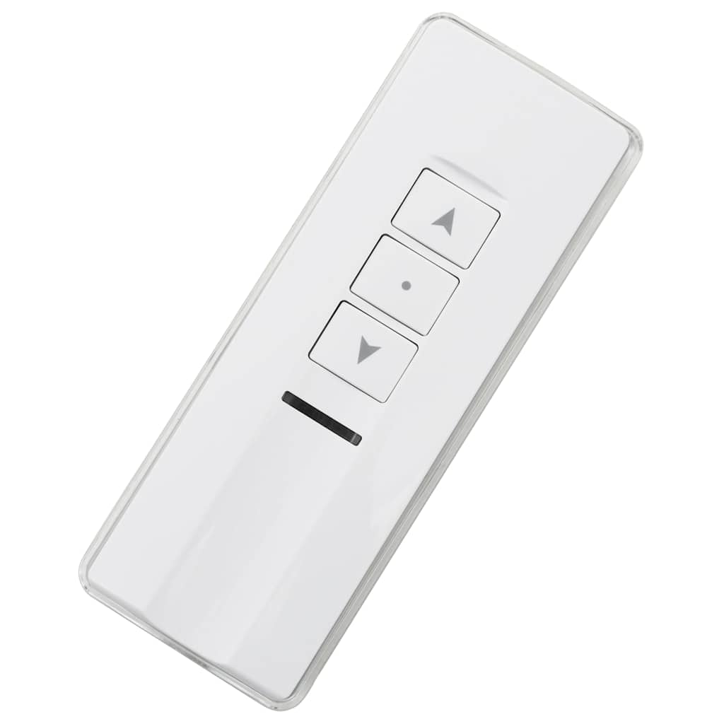 vidaXL Markiza automatyczna 400 cm, niebiesko-biała