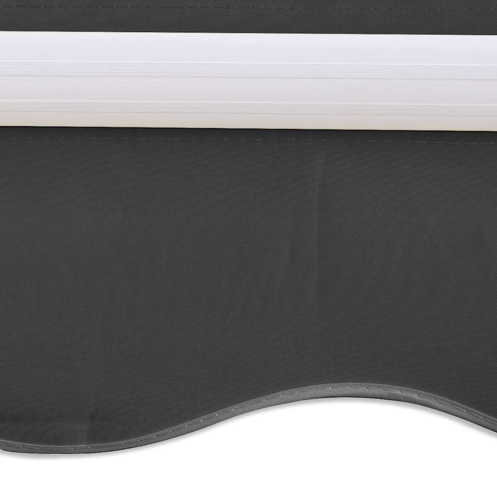 vidaXL Markiza automatyczna, 400 cm, antracytowa