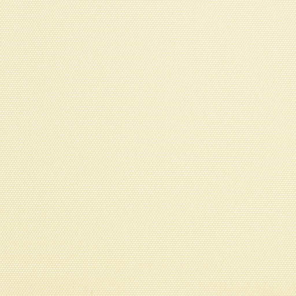vidaXL Markiza zwijana ręcznie, 400 cm, kremowa